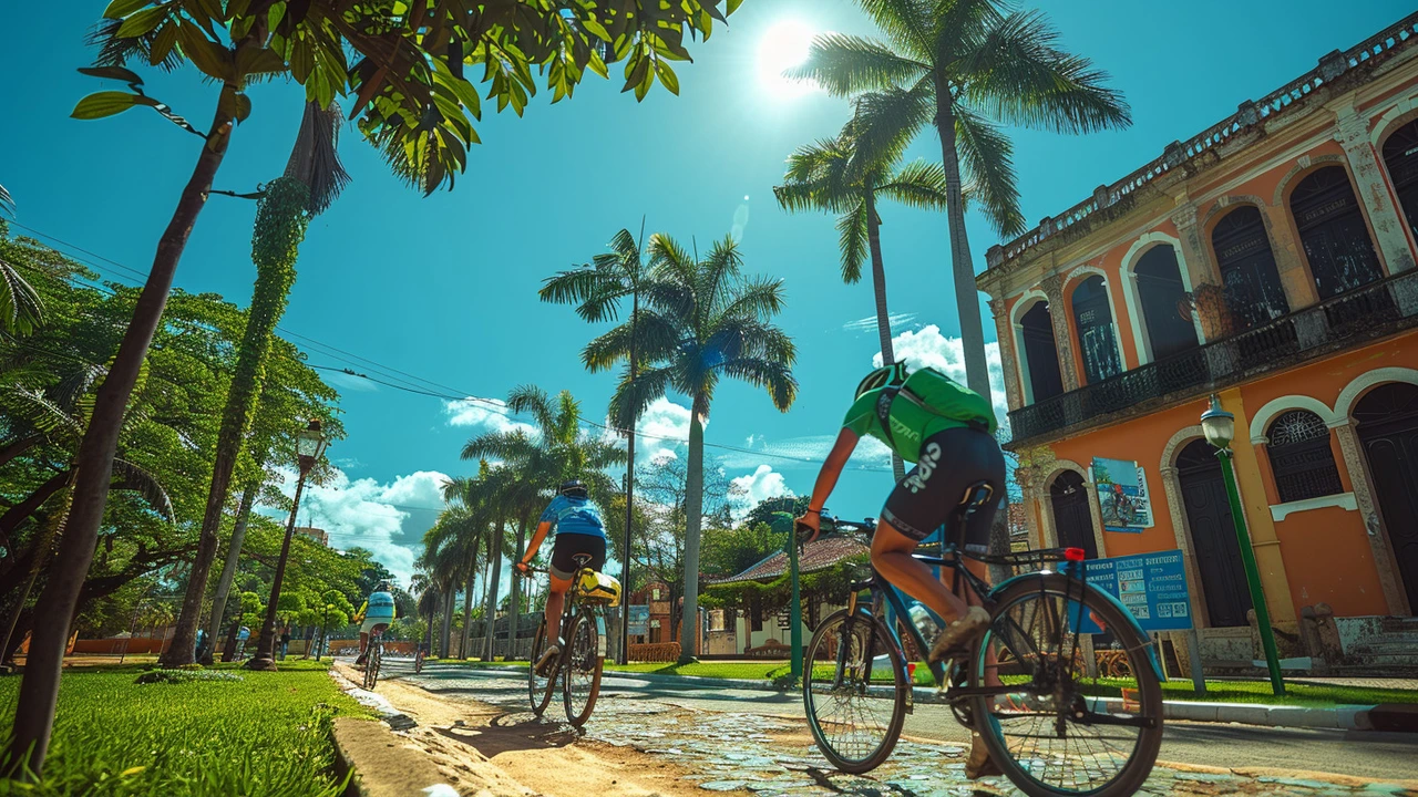 Benefícios do Ciclismo no Parque da Cidade