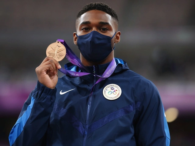 Noah Lyles Conquista Bronze nas Olimpíadas de Paris Mesmo Com COVID-19